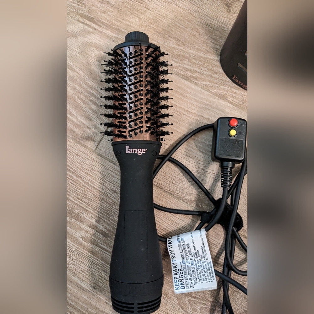 L’ange Titanium Hair Brush Blow Dryer - le volume 60mm black